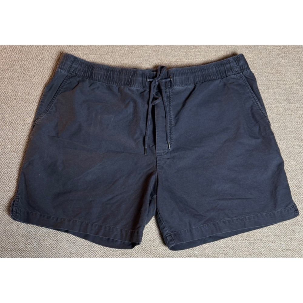 James Perse Standard Mens Charcoal Gray Cotton Drawstring Shorts MPC04239 Size 4